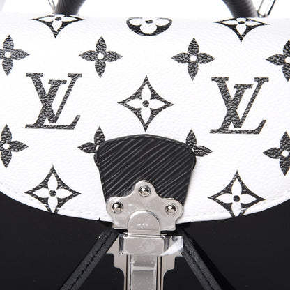 Louis Vuitton Patent Monogram Hot Springs Backpack Black White 9 of 9
