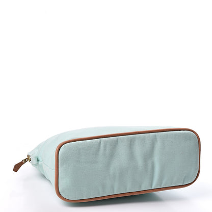 Hermes Cotton Canvas Bolide Travel Cosmetic Pouch MM 3 of 9