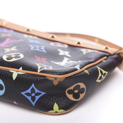 Louis Vuitton Monogram Multicolor Pochette Accessories Black 12 of 12