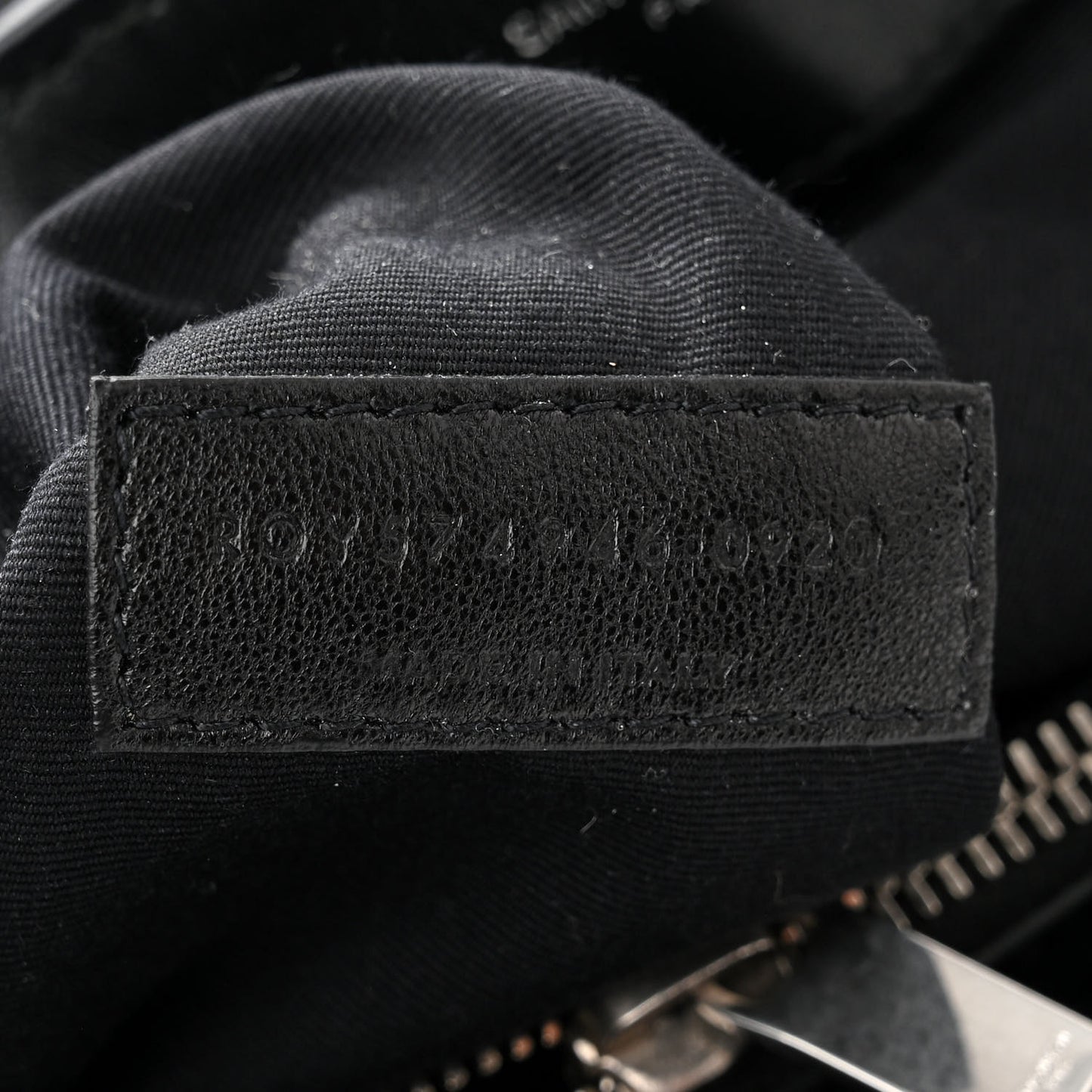 Calfskin Y Quilted Monogram Medium Loulou Chain Satchel Black