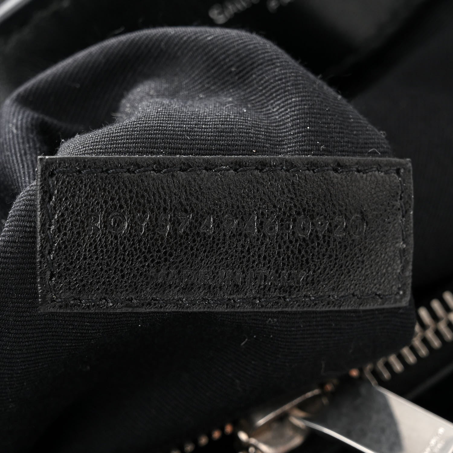 Saint Laurent Calfskin Y Quilted Monogram Medium Loulou Chain Satchel Black 7 of 11
