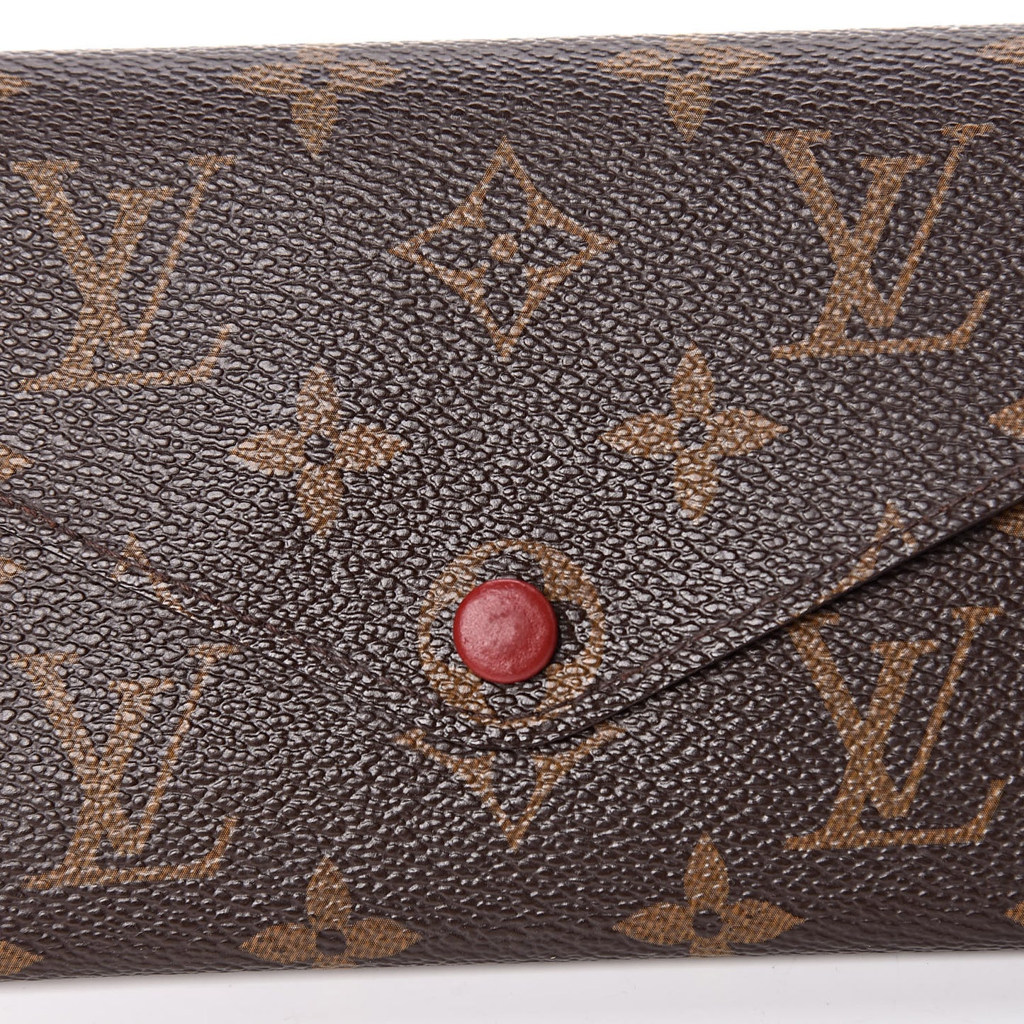 Monogram Josephine Wallet Red