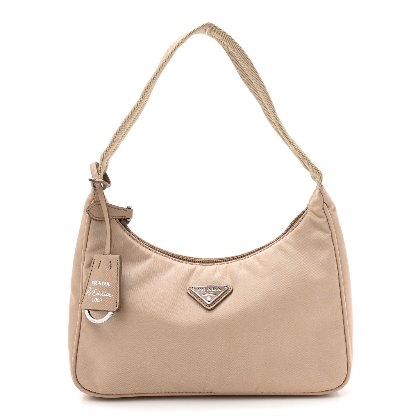 Tessuto Nylon Mini Re-Edition 2000 Bag Cammeo