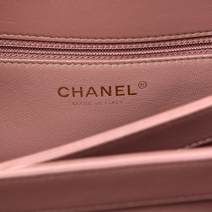 Chanel Lambskin Quilted Medium Trendy CC Flap Dual Handle Bag Pink 6 of 10