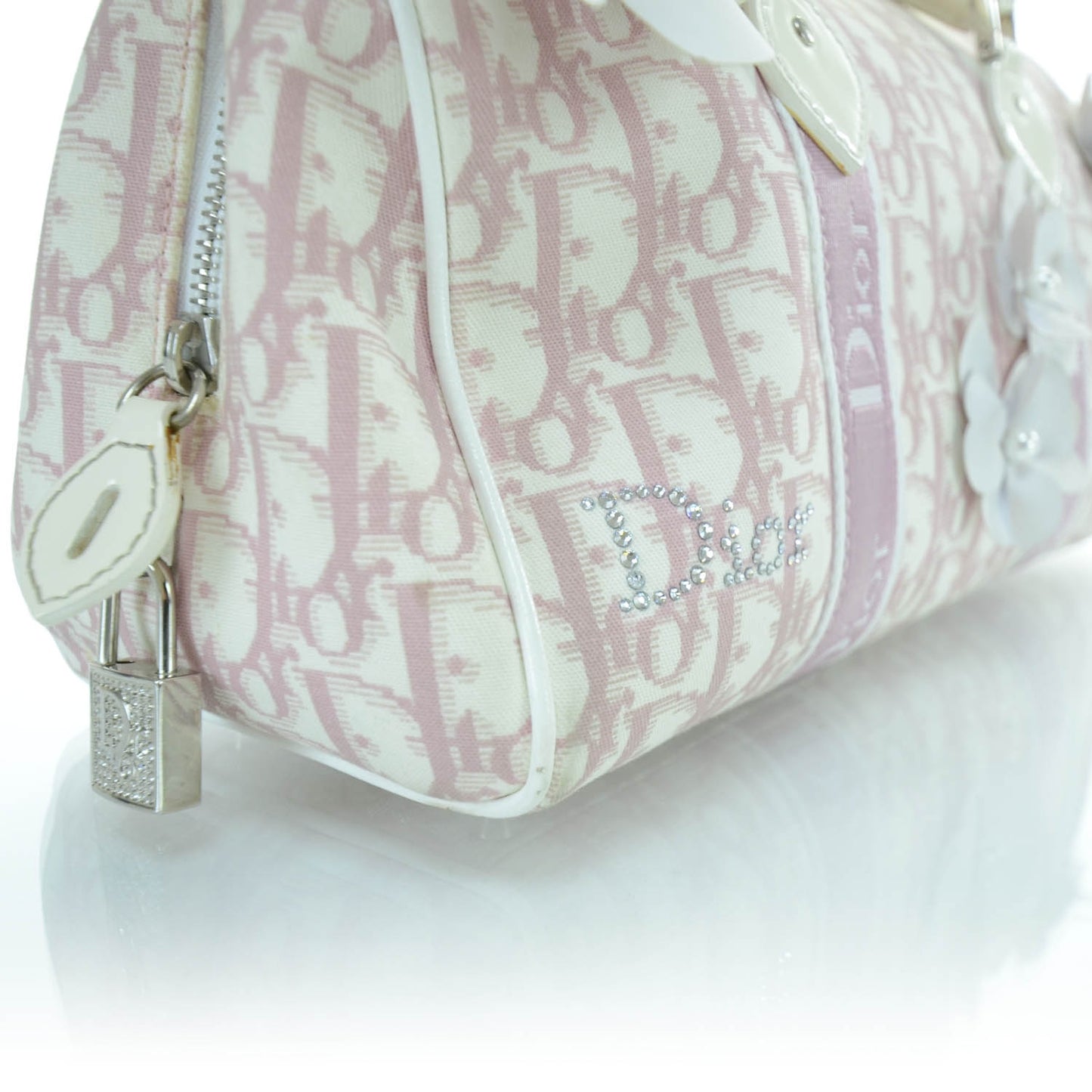 Monogram Girly Boston Bag Pink