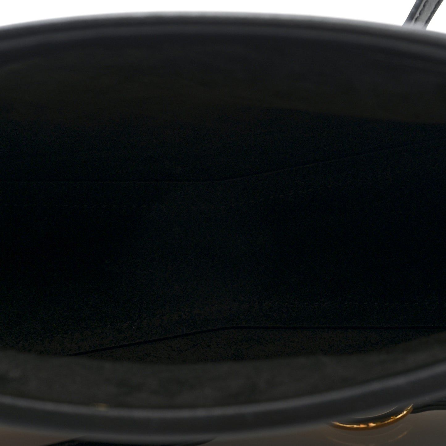 Calfskin Small Le Click East West Bag Black