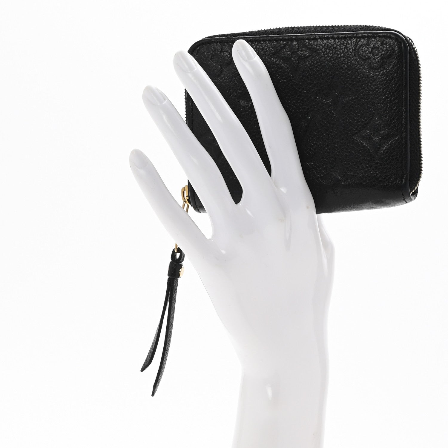 Louis Vuitton Empreinte Zippy Coin Purse Black 2 of 13