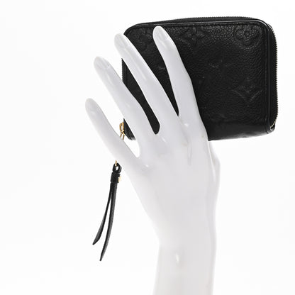 Louis Vuitton Empreinte Zippy Coin Purse Black 2 of 13