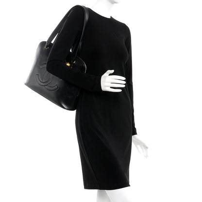 Chanel Caviar CC Bowler Black 2 of 11