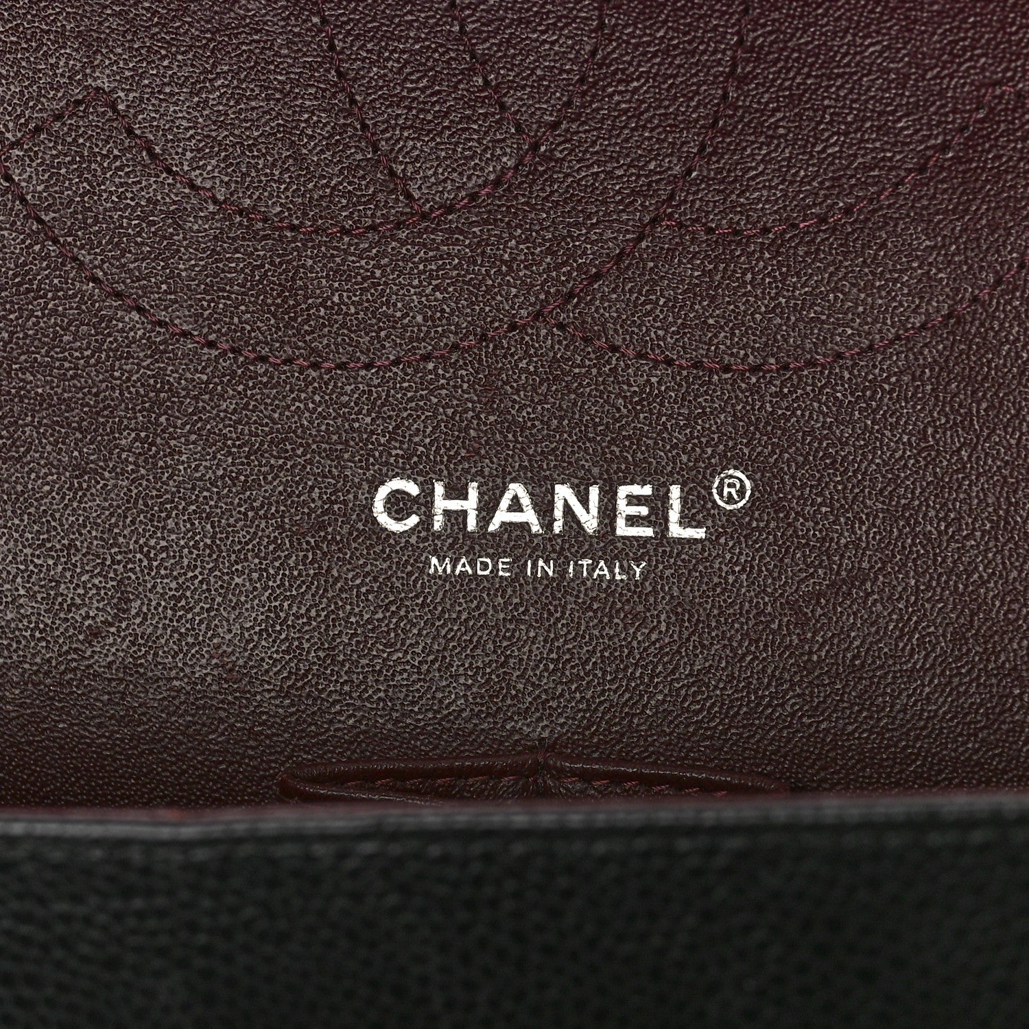 Chanel Caviar Quilted Jumbo Double Flap Black 7 of 11