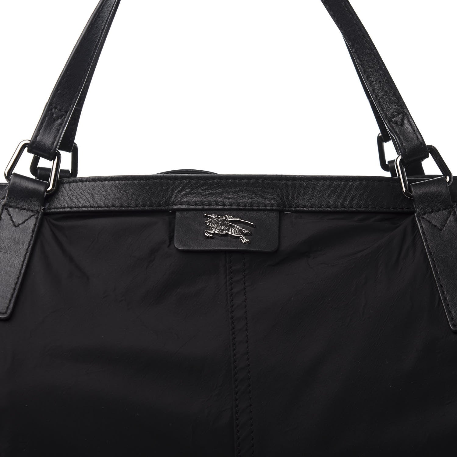 Burberry Nylon Buckleigh Packable Tote Black 13 of 15