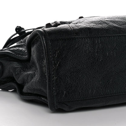 Balenciaga Agneau Classic Hardware Graffiti Handles S City Black 8 of 11