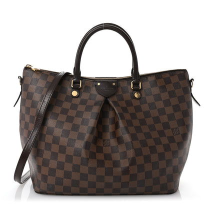 Louis Vuitton Damier Ebene Siena MM 1 of 12