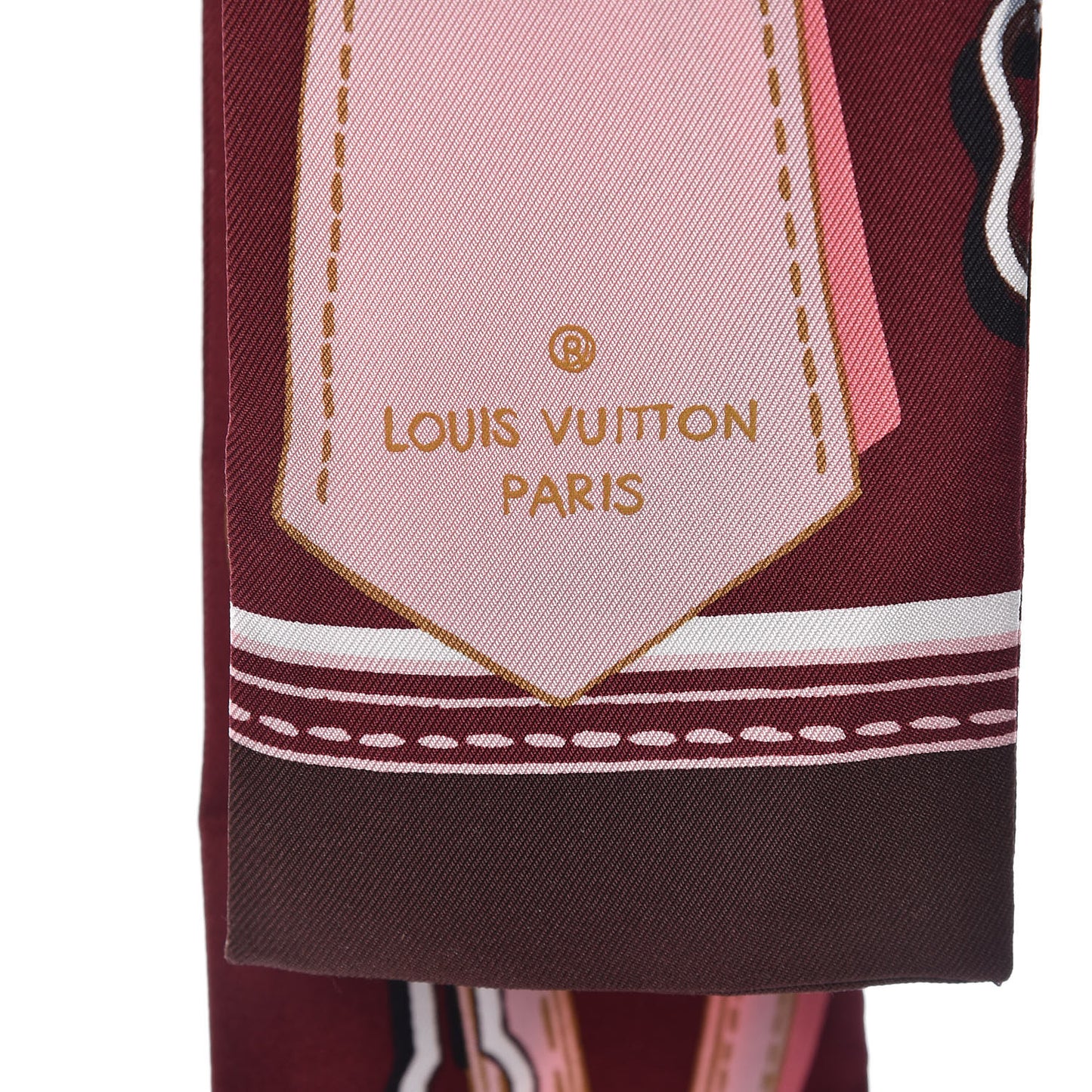 Silk Handle Me Bandeau Bordeaux