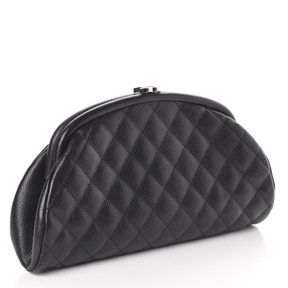 Chanel Caviar Quilted Timeless Clutch Black 3 of 8