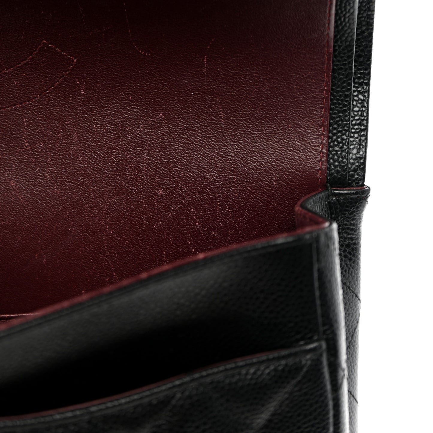 Caviar Maxi Double Flap Black