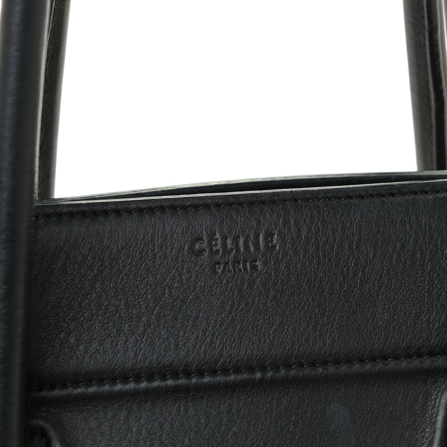 Celine Supple Calfskin Medium Phantom Luggage Black 14 of 14