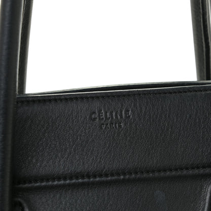 Celine Supple Calfskin Medium Phantom Luggage Black 14 of 14