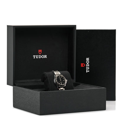 TUDOR Stainless Steel 28mm Style Automatic Watch Black 12110 4 of 4