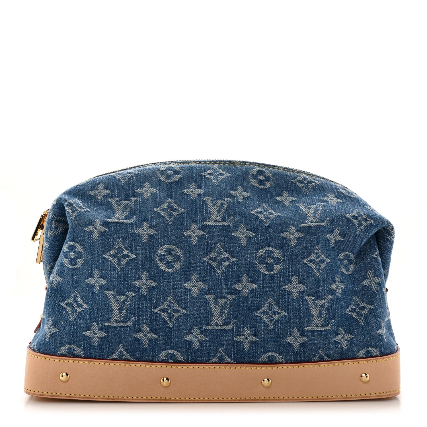 Louis Vuitton Monogram Denim Pochette Cosmetique GM Denim Blue 1 of 6