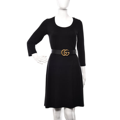 Gucci Calfskin Double G 40mm Belt 85 34 Black 2 of 7