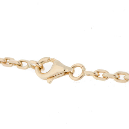 Van Cleef & Arpels 18K Yellow Gold Mother of Pearl 20 Motifs Vintage Alhambra Necklace 3 of 4