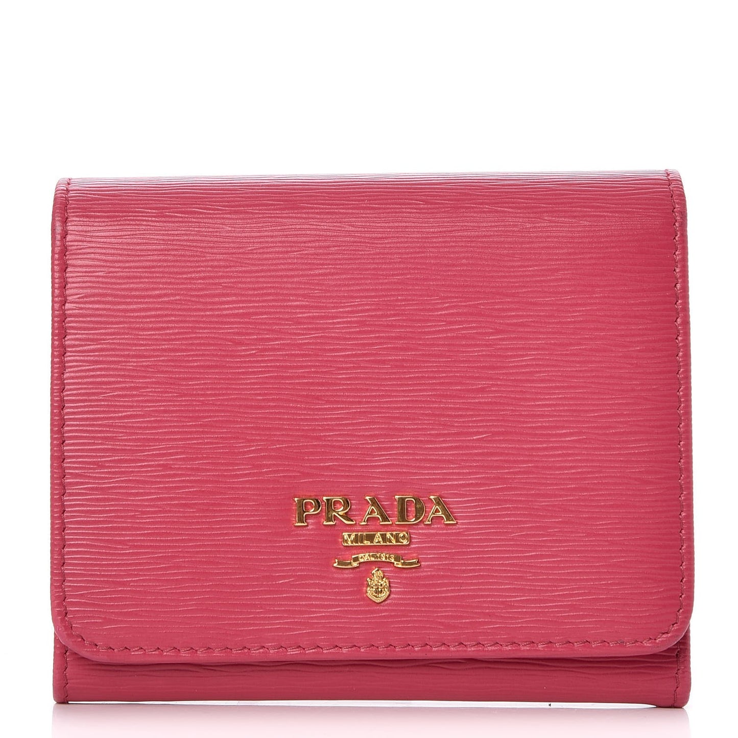 Vitello Move Tri-Fold Compact Wallet Peonia