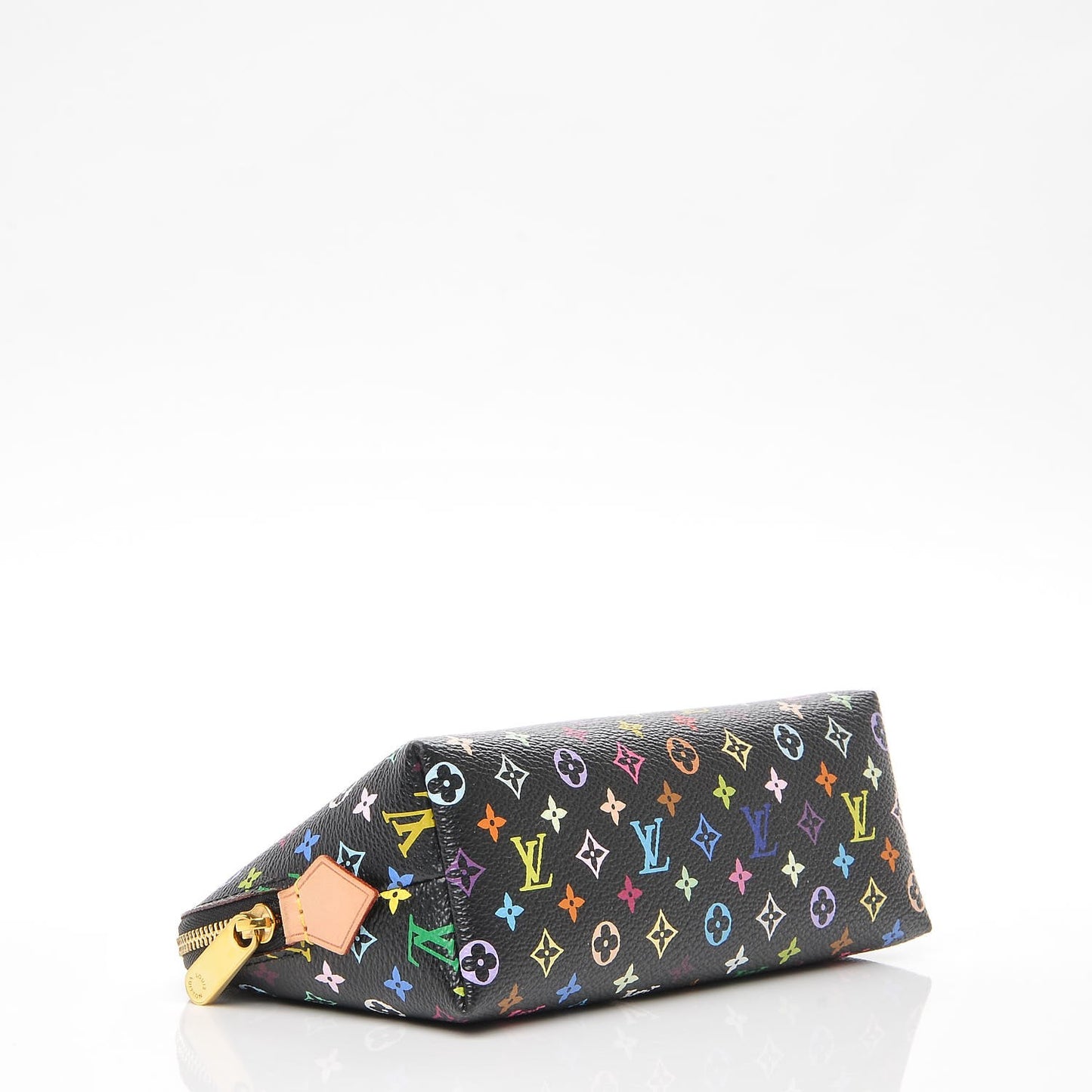 Monogram Multicolor Cosmetic Pouch Black Grenade
