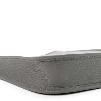 Hermes Taurillon Clemence Evelyne TPM Gris Meyer 9 of 11