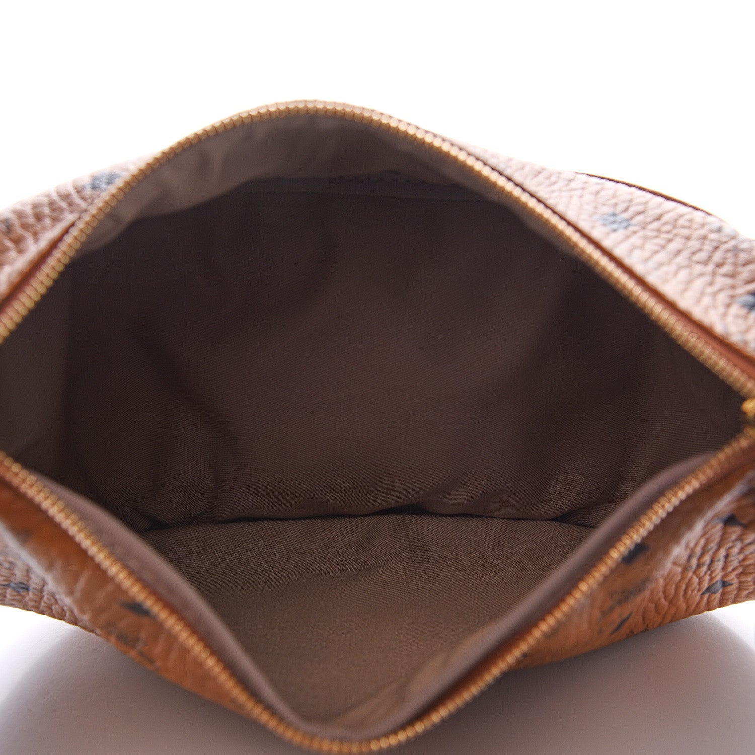 MCM Visetos Medium Stark Belt Bag Cognac 4 of 7