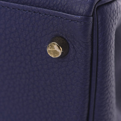 Hermes Togo Kelly Retourne 28 Bleu Encre 14 of 16