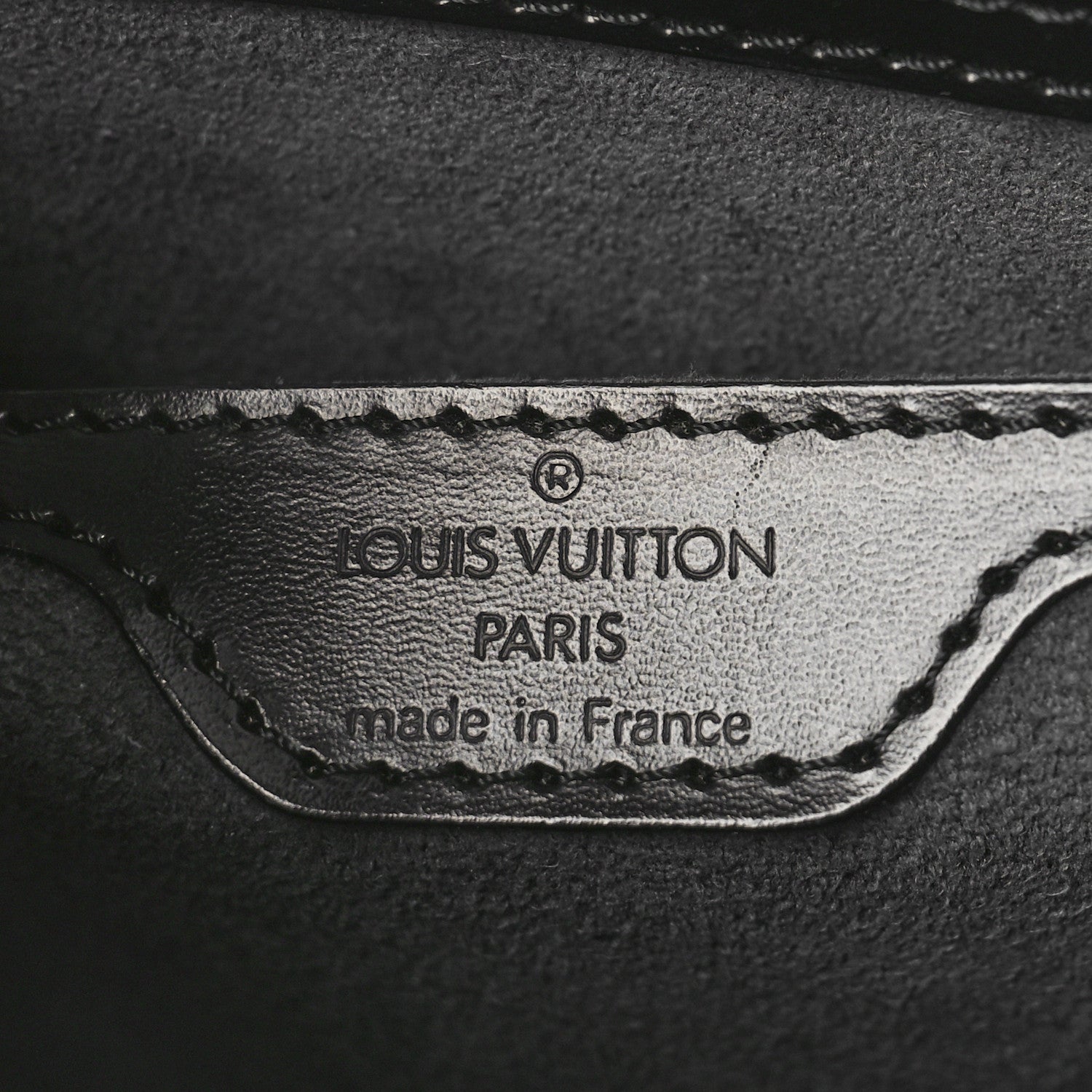 Louis Vuitton Epi Saint Jacques PM Black 6 of 8