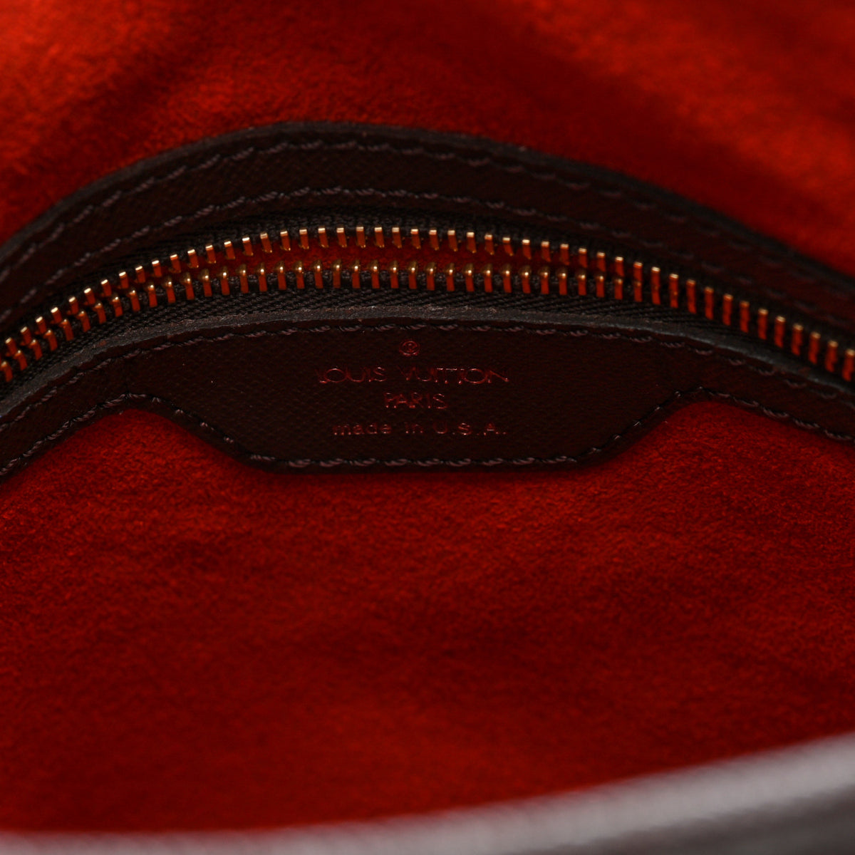 Louis Vuitton Damier Ebene Marais Bucket 23 6 of 9