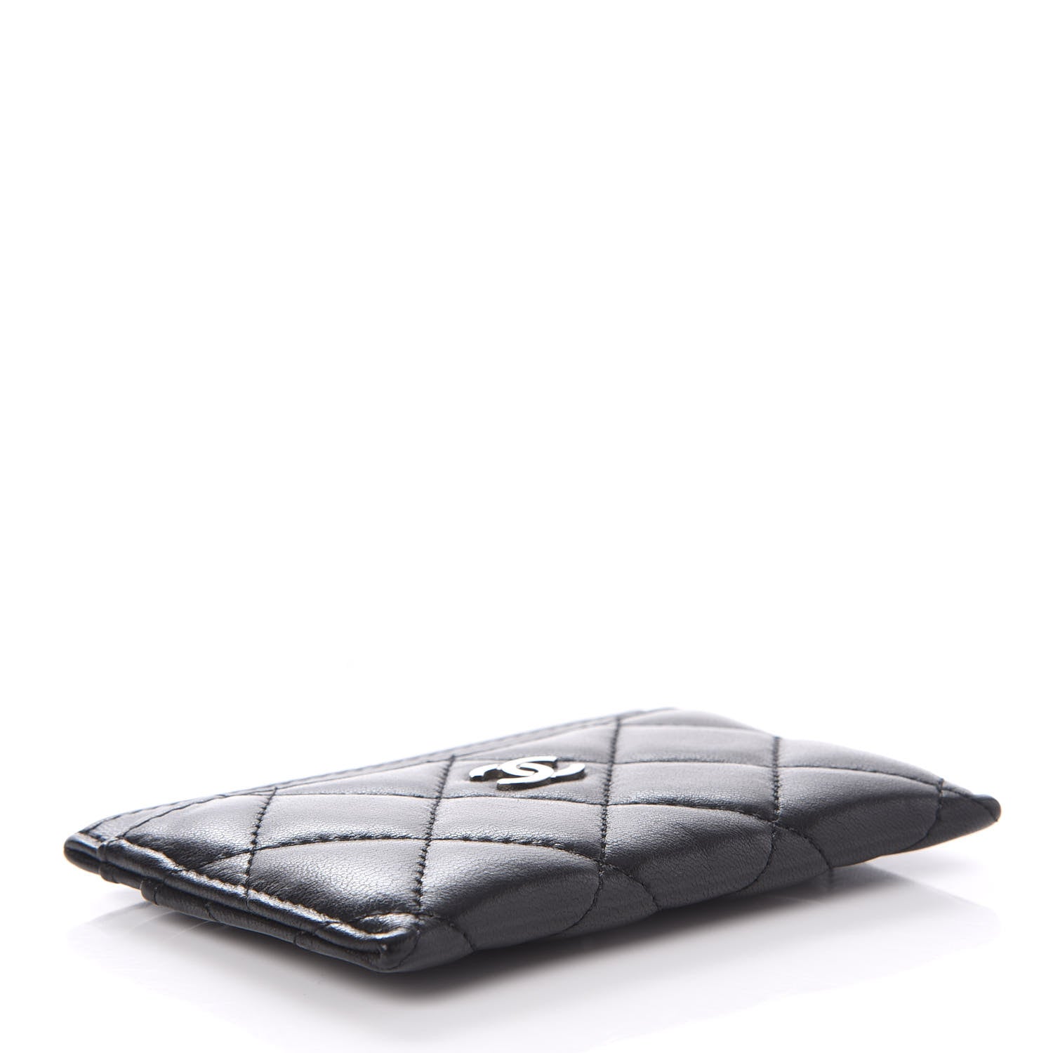 Chanel Lambskin Quilted Card Holder Black 4 of 11