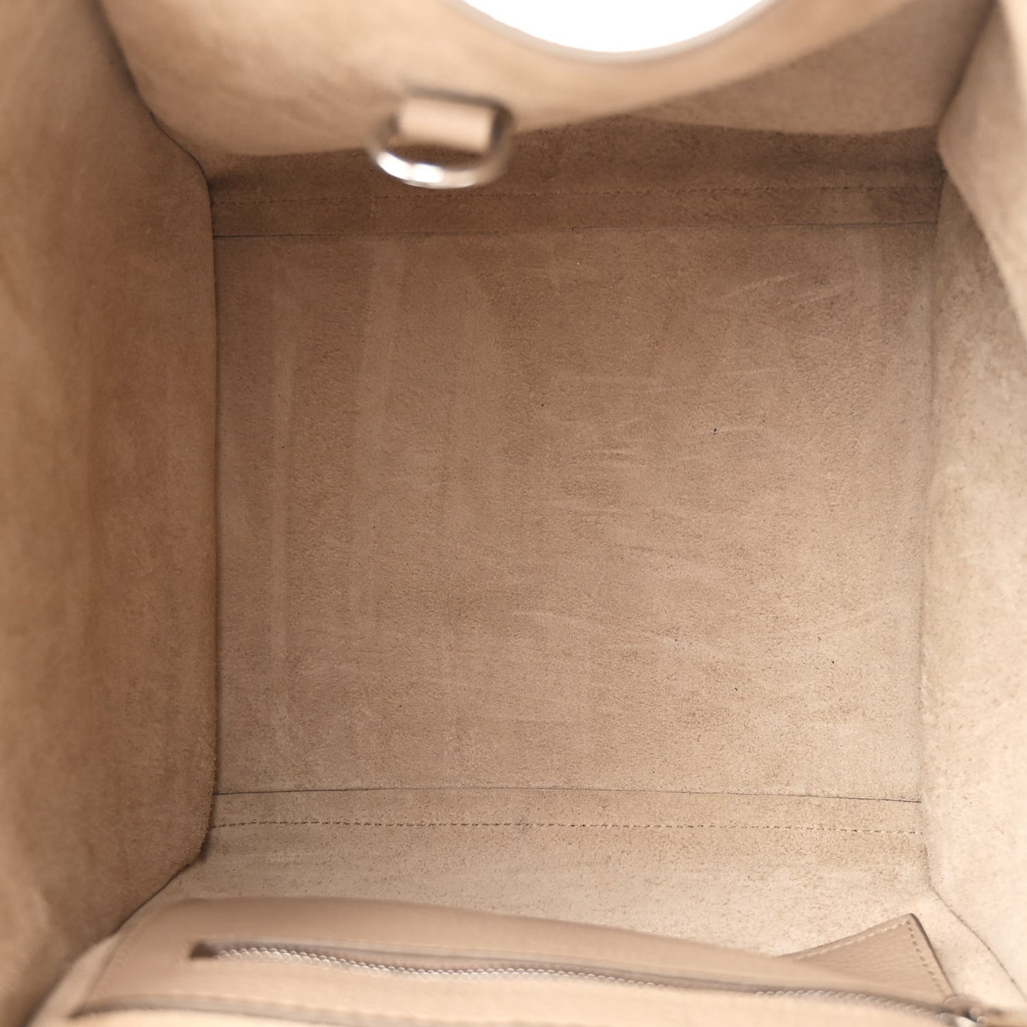 Supple Grained Calfskin Small Big Bag Light Taupe