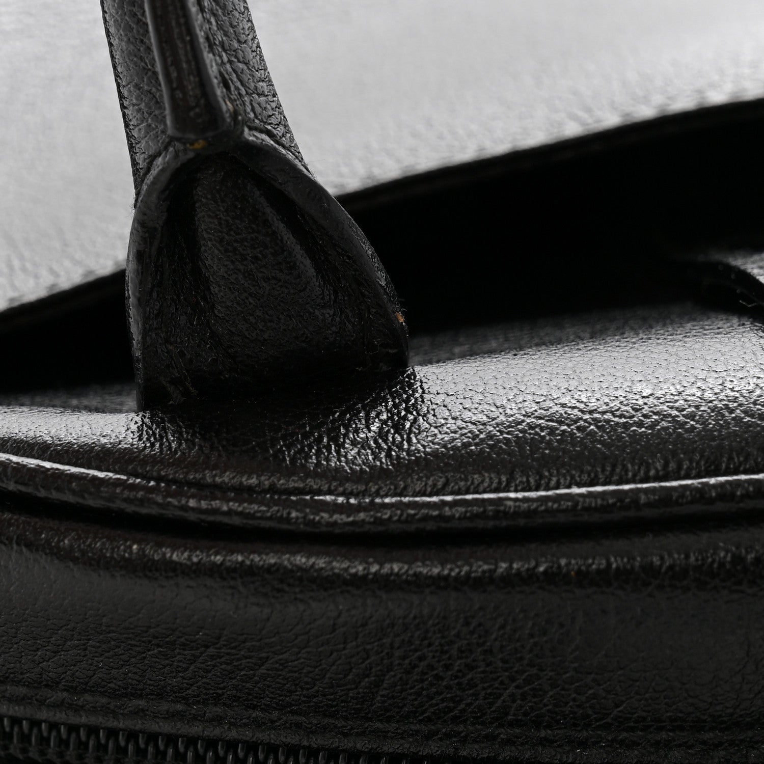 Christian Dior Calfskin Saddle Bowler Black 12 of 13