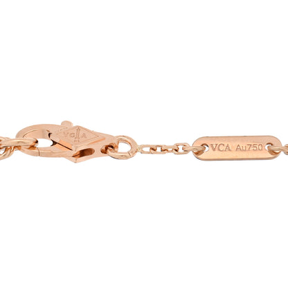Van Cleef & Arpels 18K Rose Gold Sweet Alhambra Bracelet 3 of 4