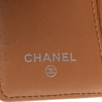Chanel Lambskin Quilted 6 Key Holder Beige 6 of 13
