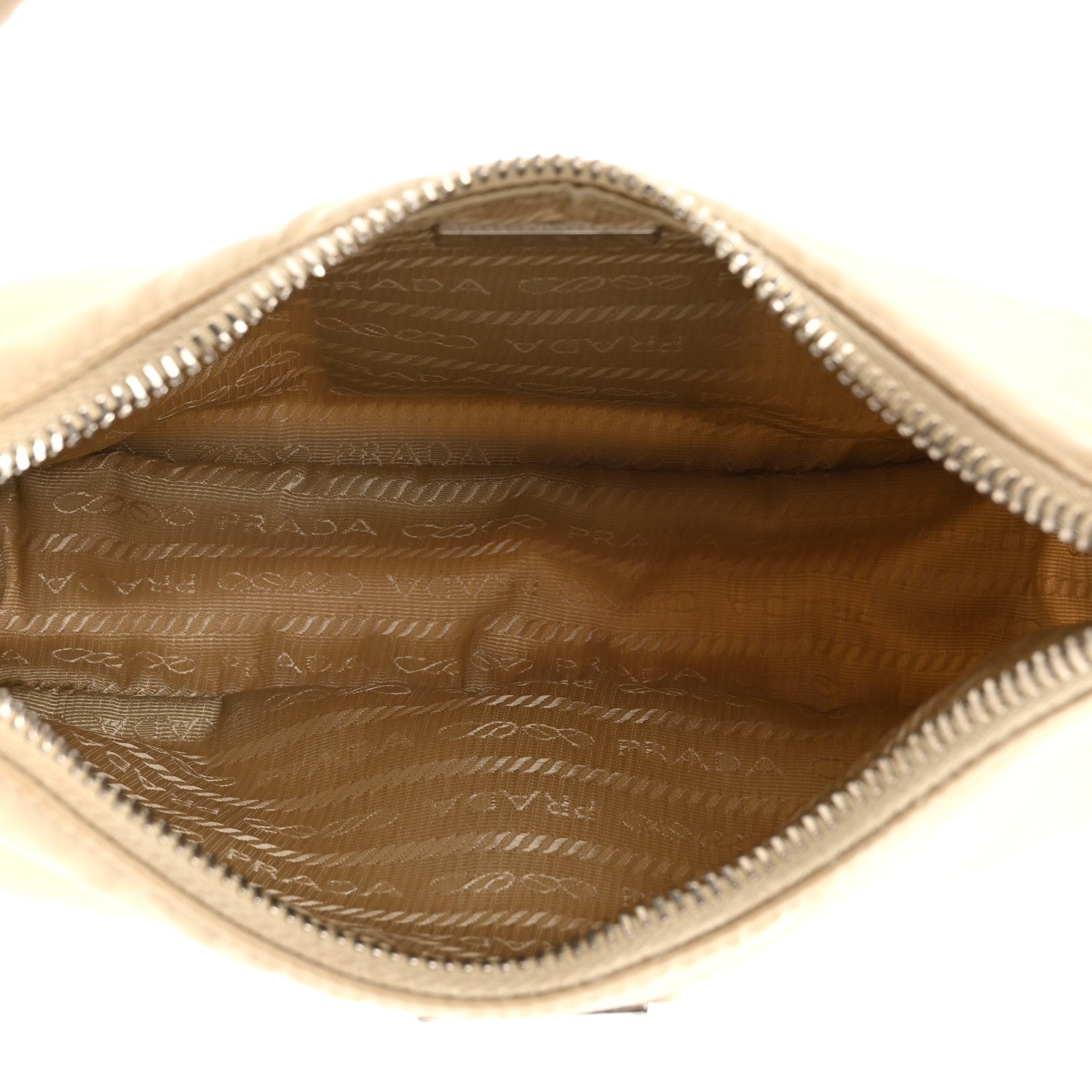 Prada Re-Nylon Saffiano Mini Re-Edition 2005 Bag Deserto 5 of 13