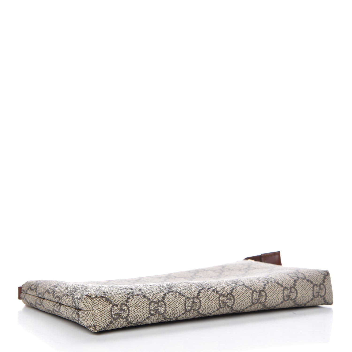 Gucci GG Supreme Monogram Wrist Wallet Brown 4 of 7