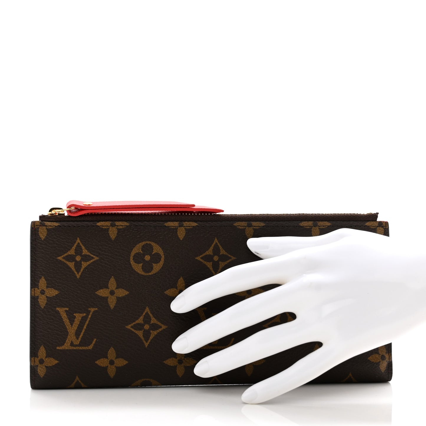 Monogram Adele Wallet Coquelicot