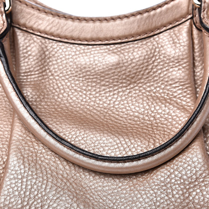 Gucci Metallic Calfskin Medium Sukey Tote Pink 10 of 12