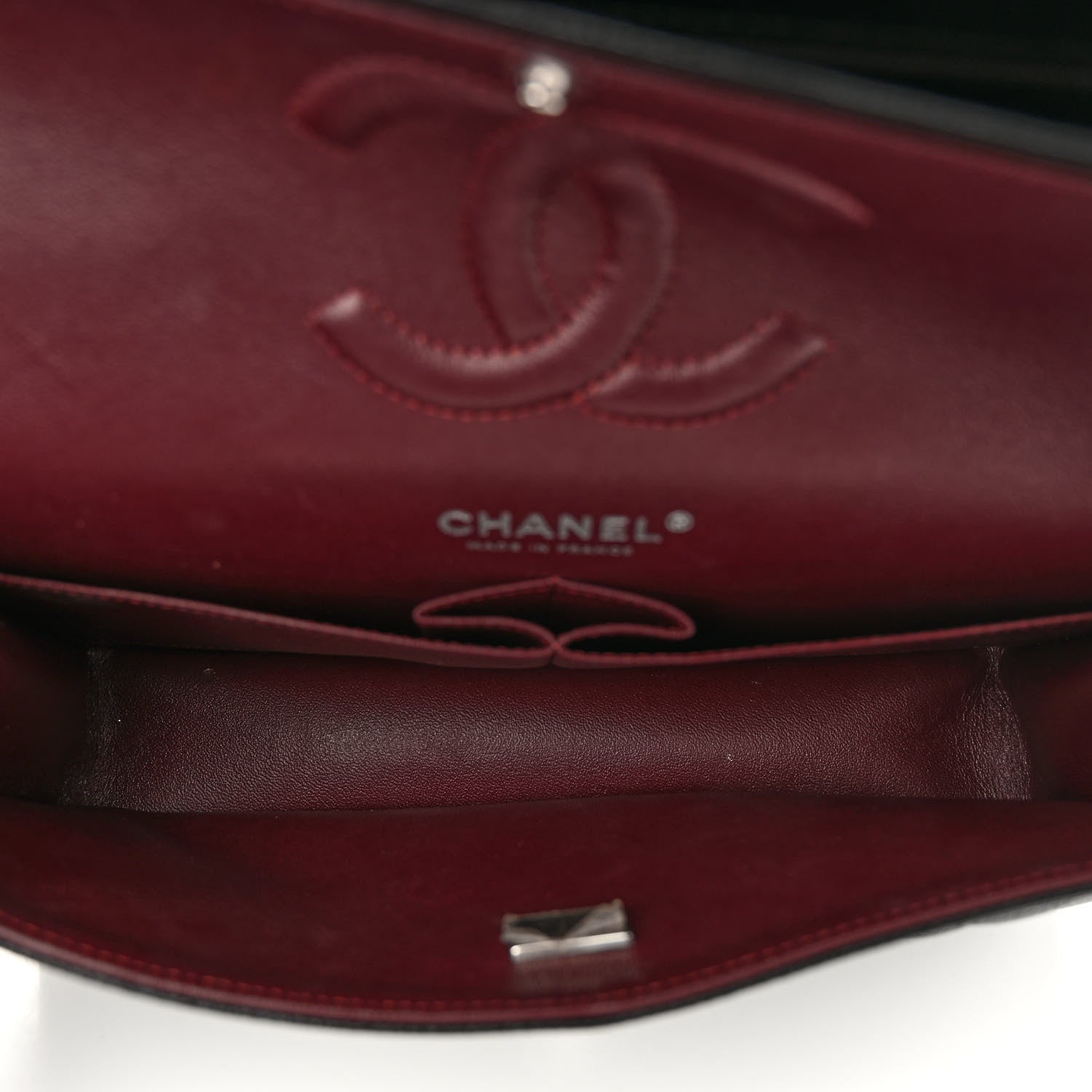 Chanel Caviar Quilted Medium Double Flap Black 5 of 10