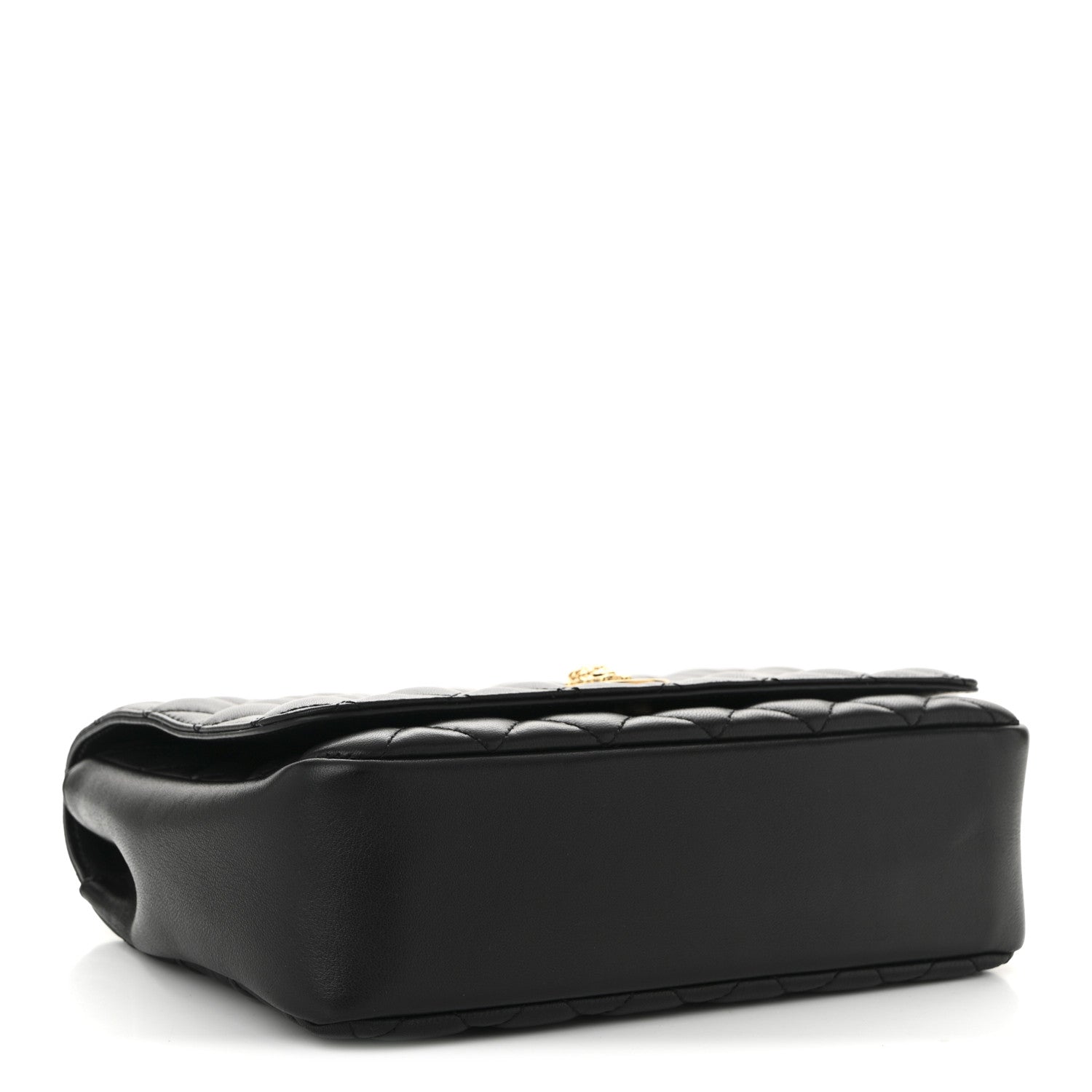 Versace Nappa Quilted La Medusa Chain Crossbody Black 4 of 9