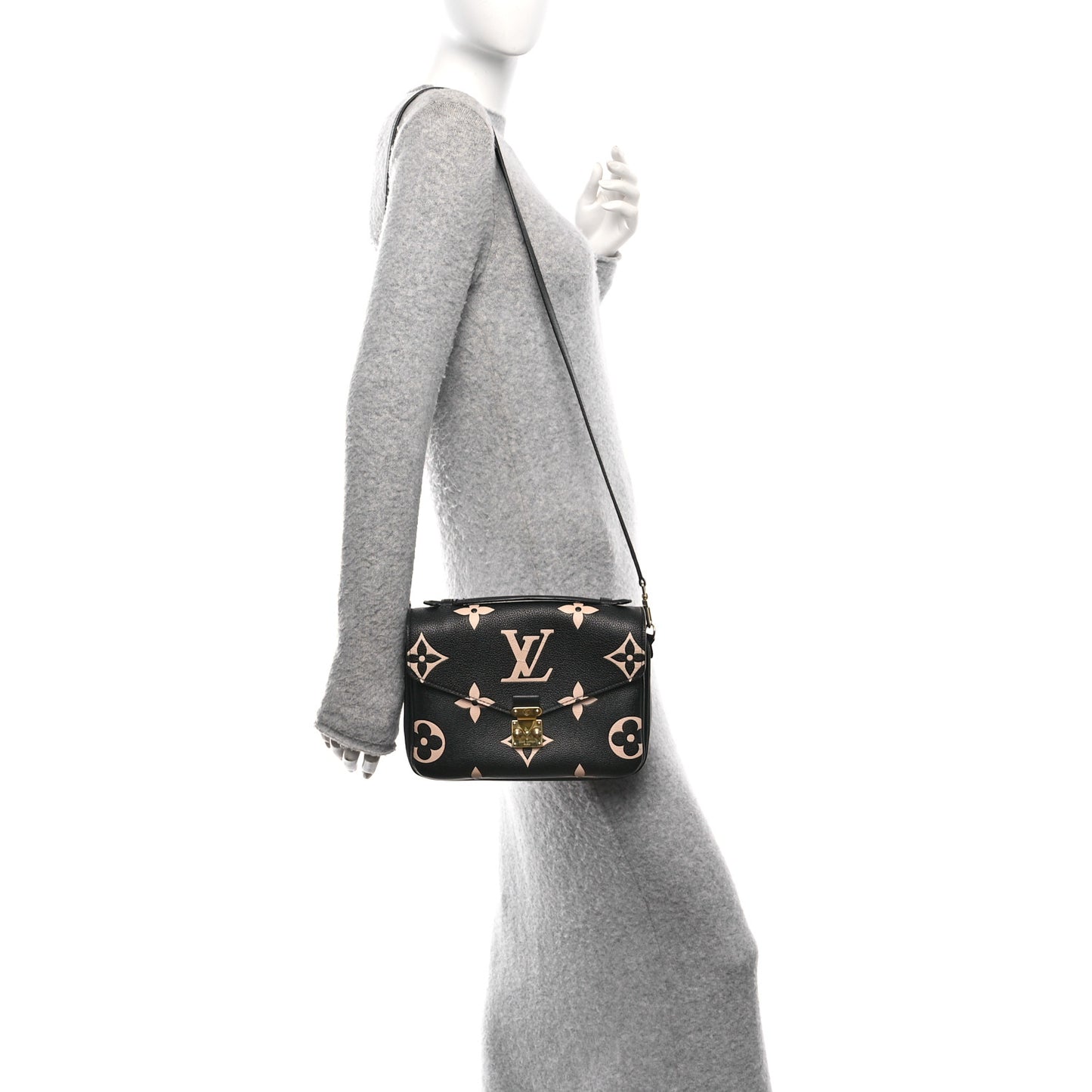 Empreinte Monogram Giant Pochette Metis Black Beige