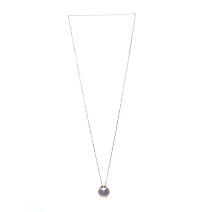 Cartier 18K Yellow Gold Diamond Mother of Pearl SM Amulette de Cartier Pendant Necklace 3 of 7