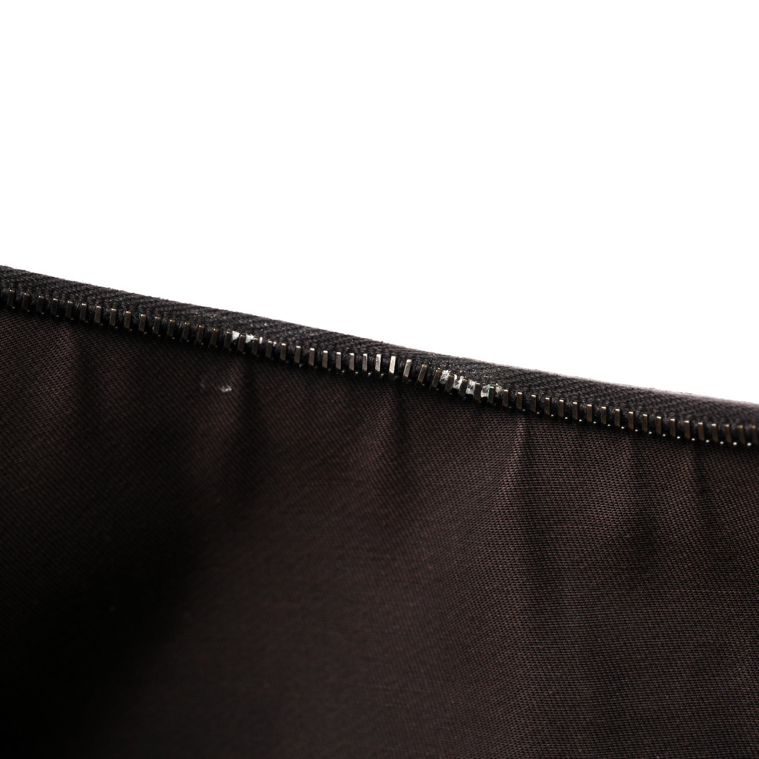 Gucci Monogram Web Medium Half Moon Hobo Dark Brown 10 of 14