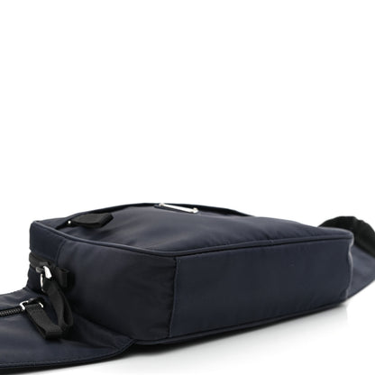 Prada Tessuto Montagna Nylon Belt Bag Blue 4 of 11