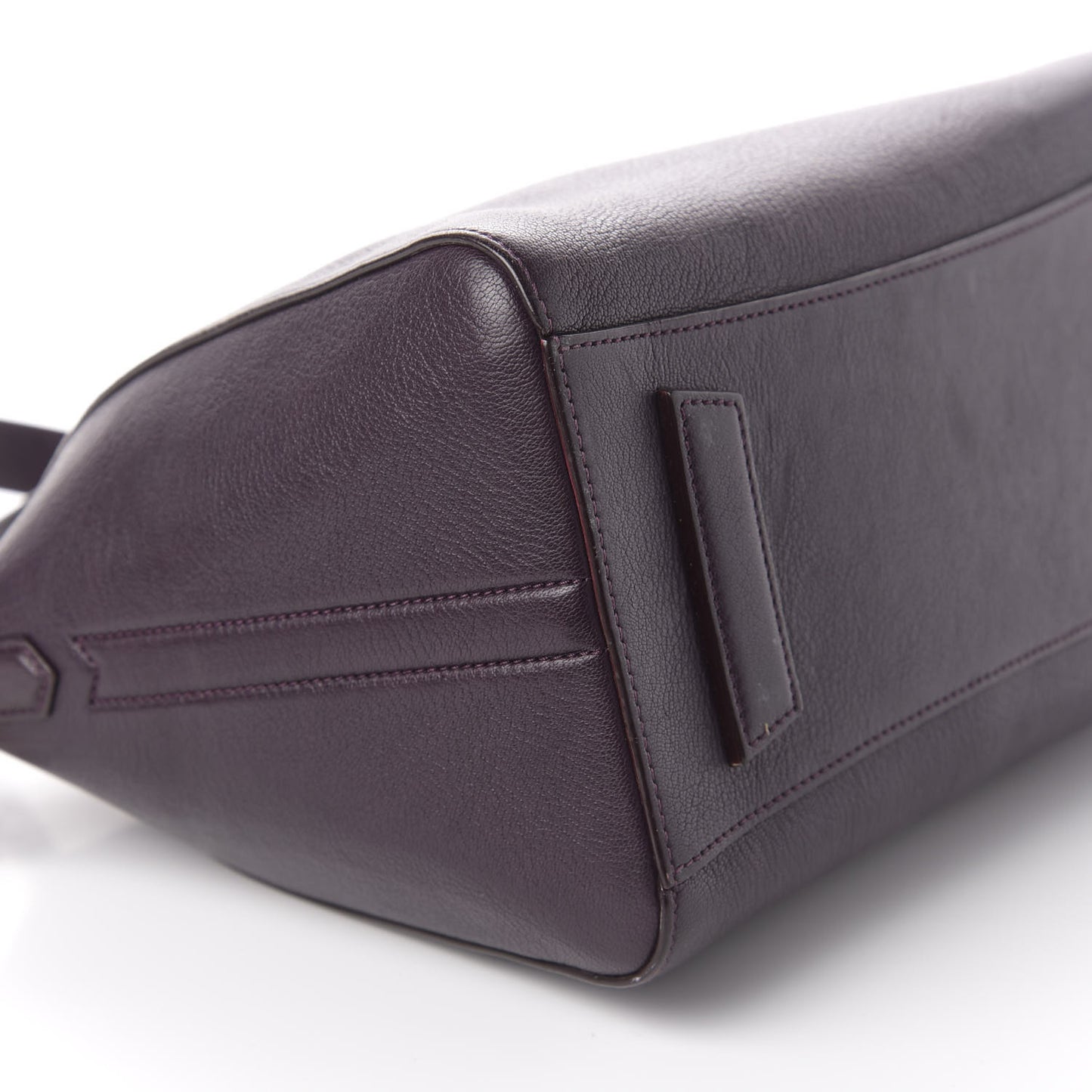 Sugar Goatskin Small Antigona Aubergine