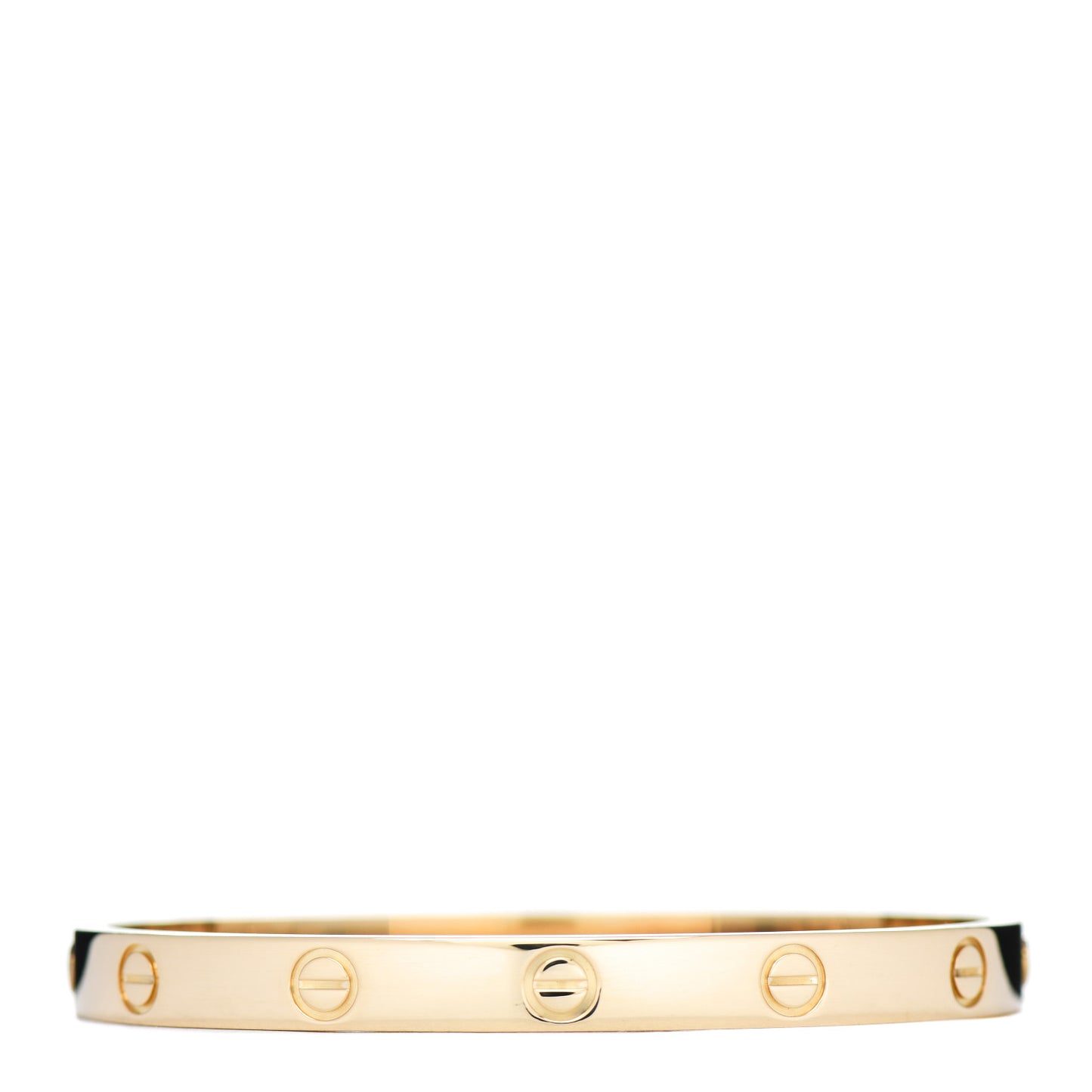 18K Yellow Gold LOVE Bracelet 17